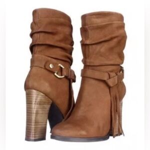 NIB - GUESS Tasmin Womens Fashion Boots in Suede/Leather Size-9M